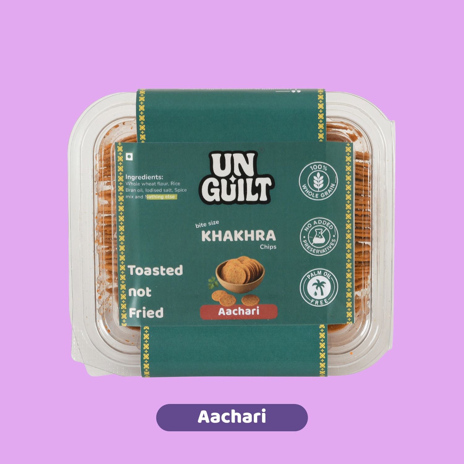 Aachari, Khakhra Mini Chips Box (200g) - NOT Fried