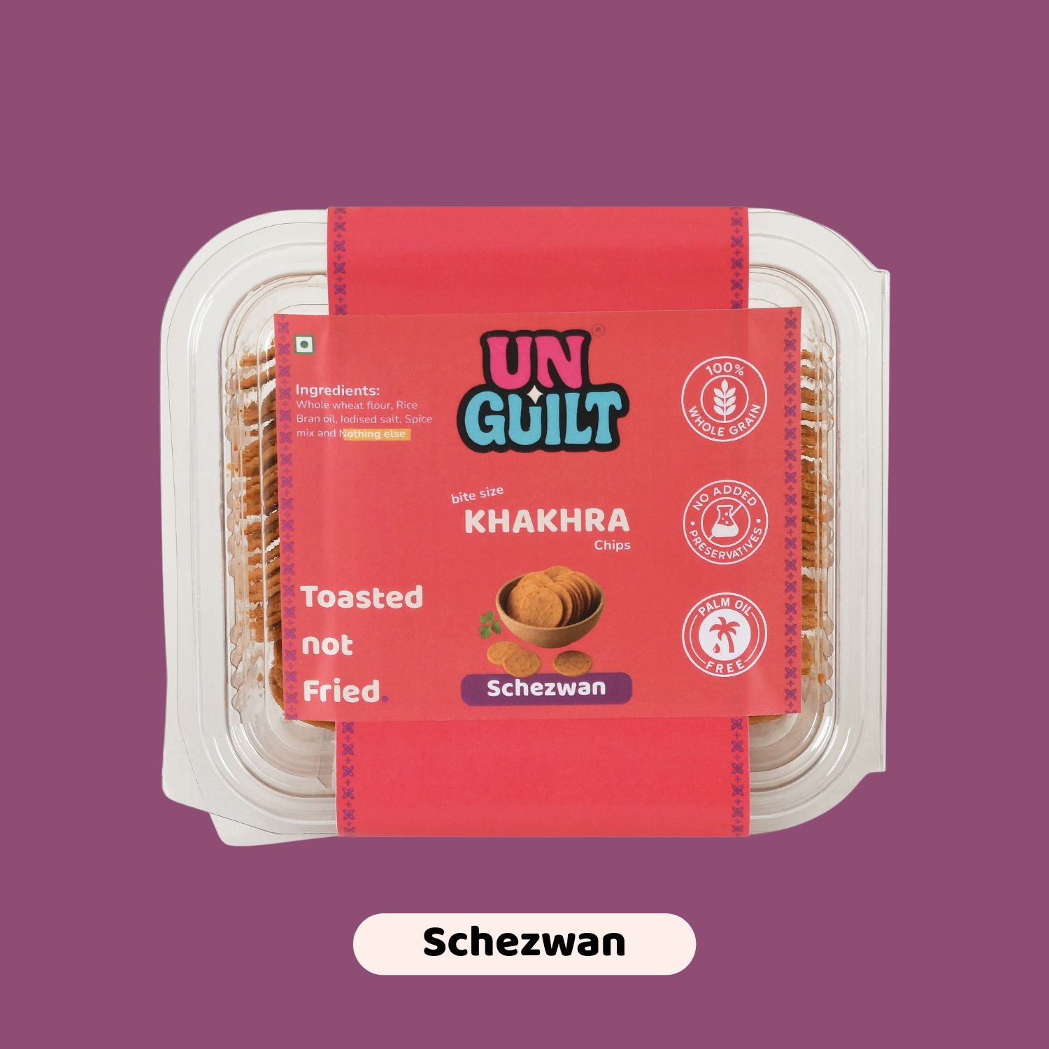 Schezwan, Khakhra Mini Chips Box (200g) - NOT Fried