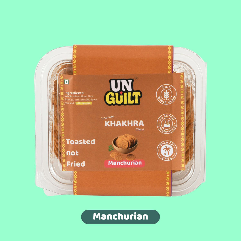 Manchurian, Khakhra Mini Chips Box (200g) - NOT Fried